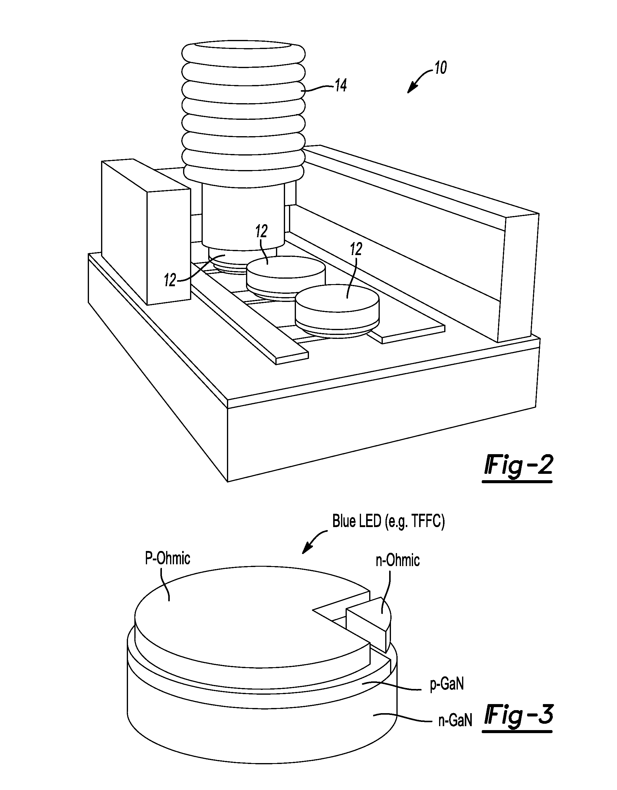 Solid state light source based on hybrid waveguide-down-converter-diffuser