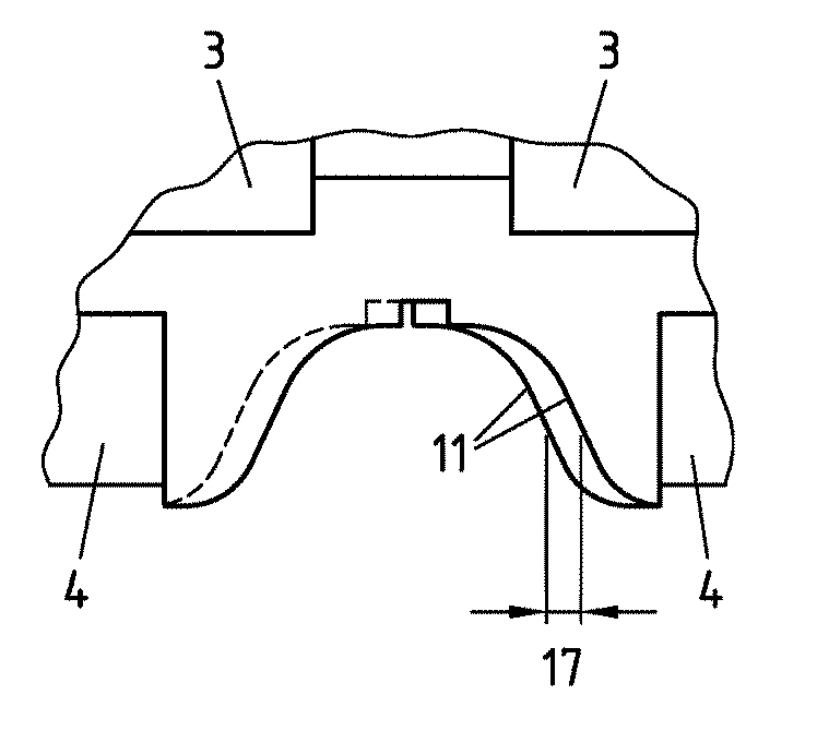 Timing belt with a belt lock