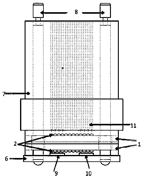 Optical device allowing multi-channel light beam splitting to be achieved