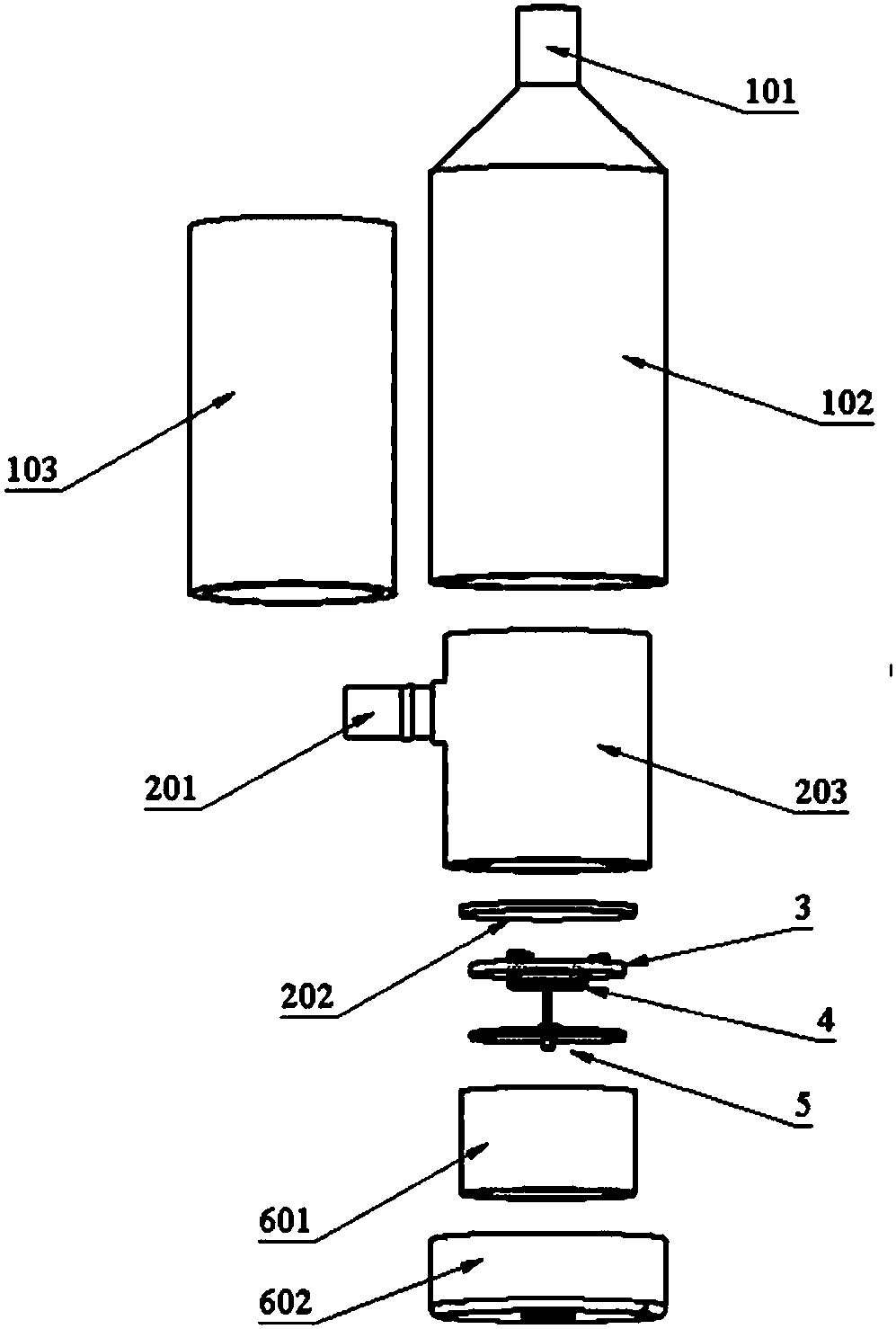 Tail end disinfection and water purification assembly with water quality monitoring function and application method
