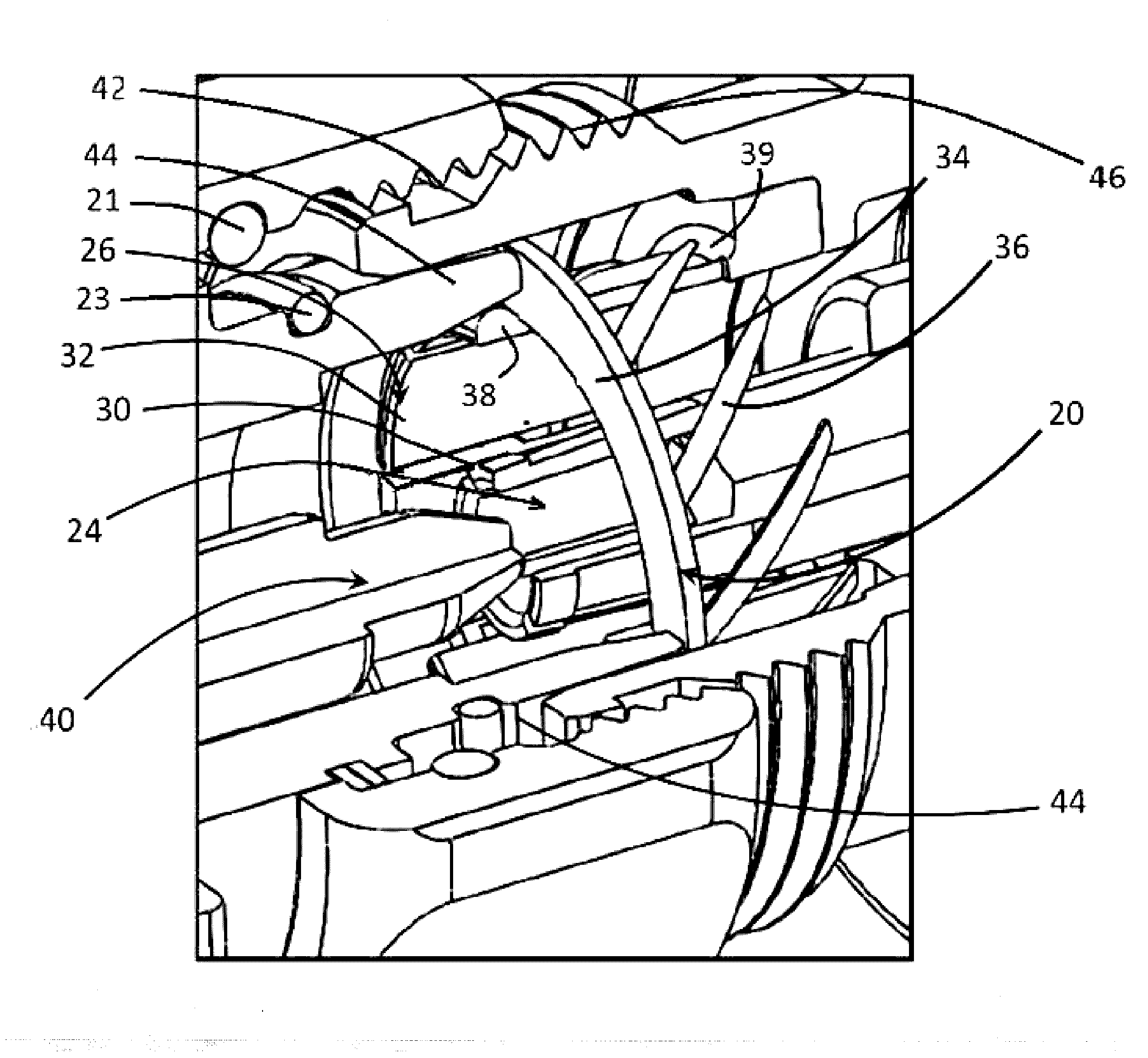 Device and method for  protecting spring-biased conductor elements