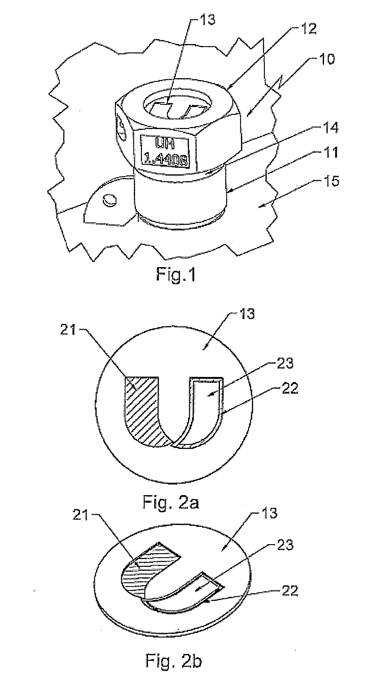 System for pressure release from a closed container and a container for use therefore