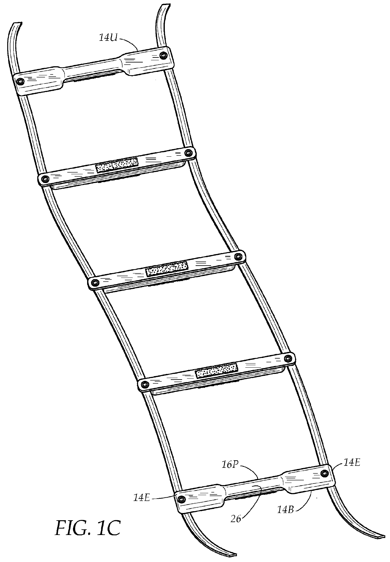 Weighted agility ladder