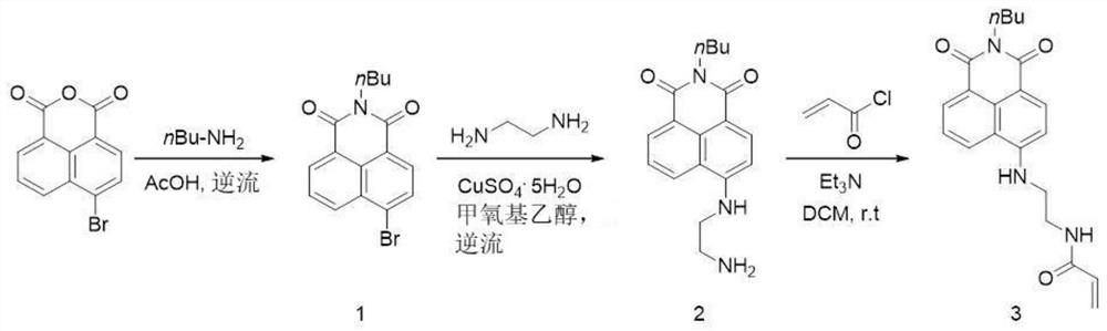 Fluorescent small molecule as well as preparation method and application thereof