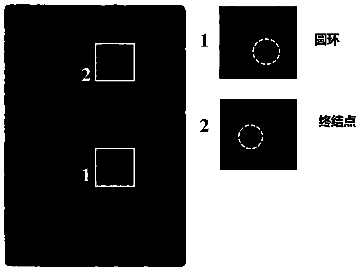 A method for displaying latent fingerprints on the surface of different hydrophilic and hydrophobic materials