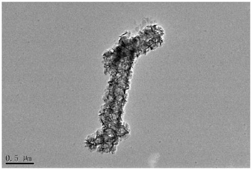 A kind of preparation method of sheet-stacked molybdenum disulfide nanotubes