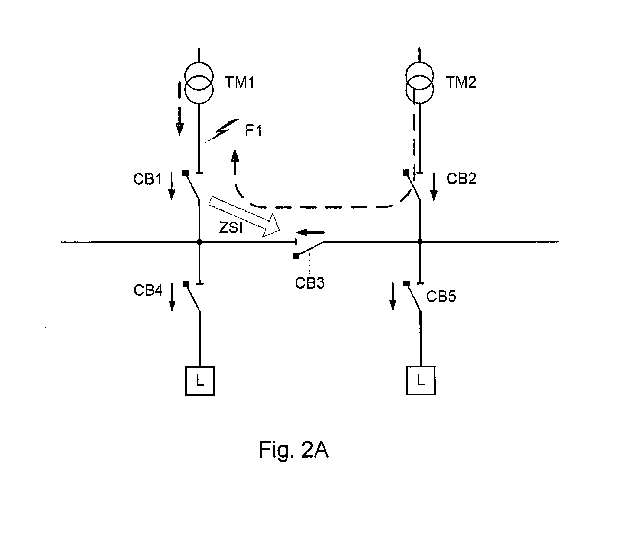 Protection device with communication bus fault diagnosis function, system and method