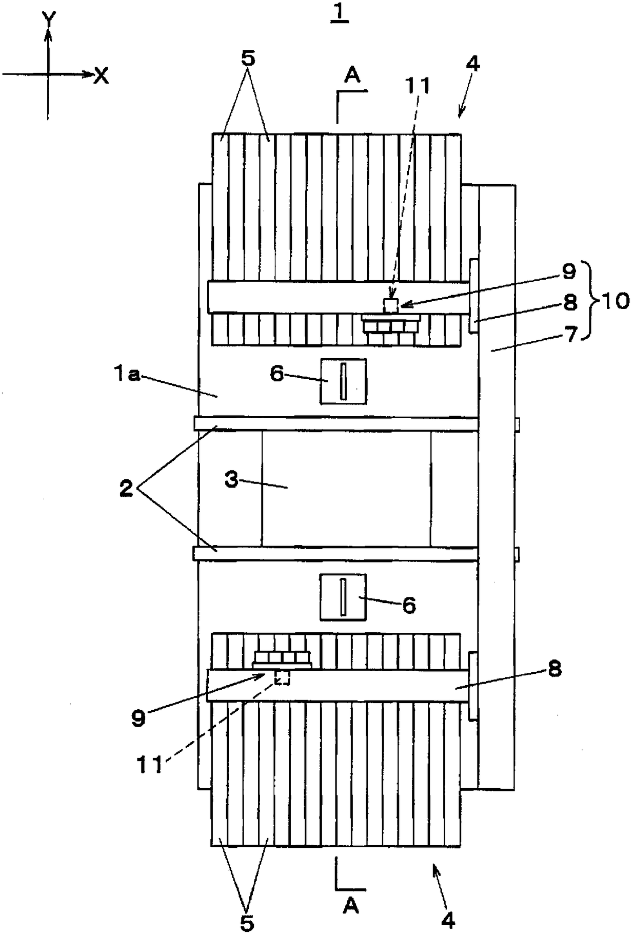 Electronic component mounting device and electronic component mounting method