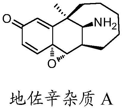 A kind of preparation method of dezocine impurity a and its homologue