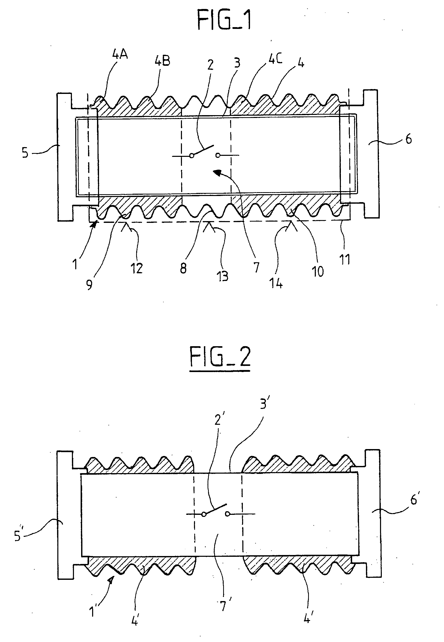 Electrical Device Containing Insulating Gas Under Pressure and Including a Composite Insulator Provided With a Window for Observing Contacts