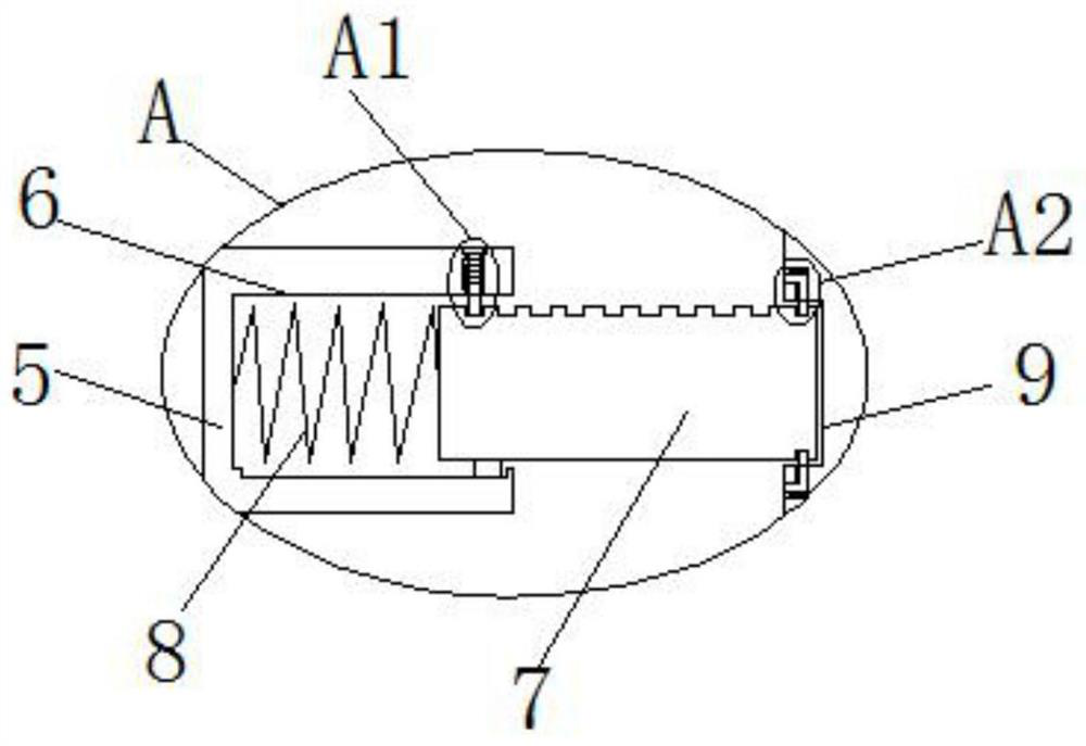 Cable tightening device for building comprehensive wiring project