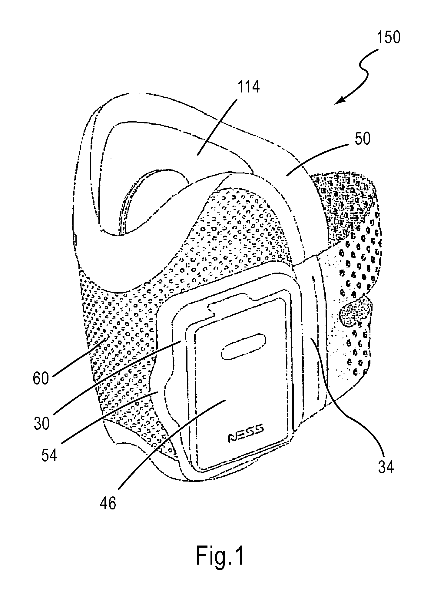 Orthosis for a gait modulation system