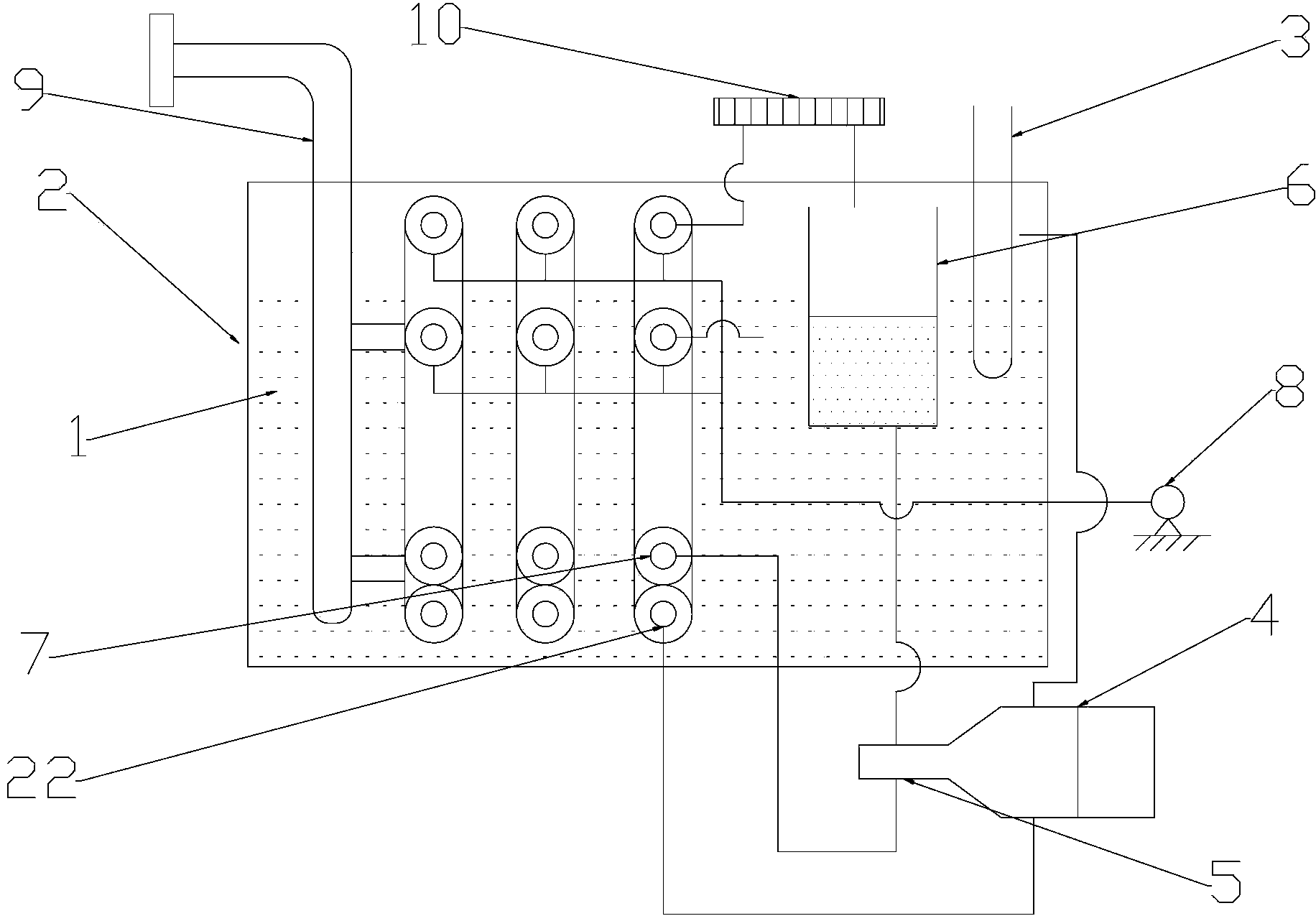 Non-metallic energy oil steam generation method and generation device of no-pressure container