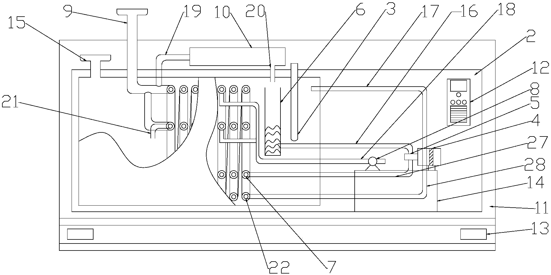 Non-metallic energy oil steam generation method and generation device of no-pressure container