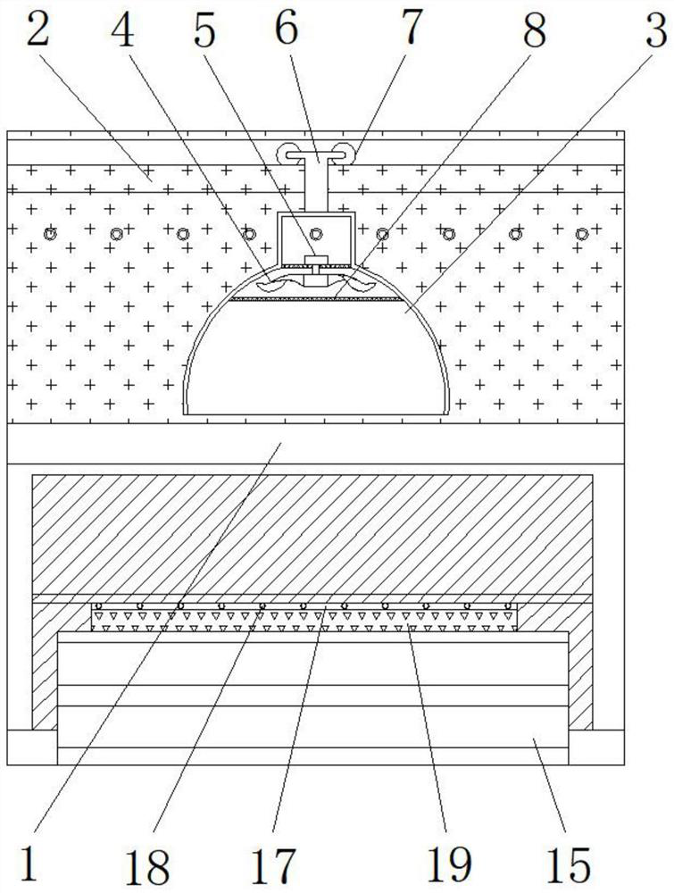 H-shaped steel forming and assembling workbench capable of absorbing smoke