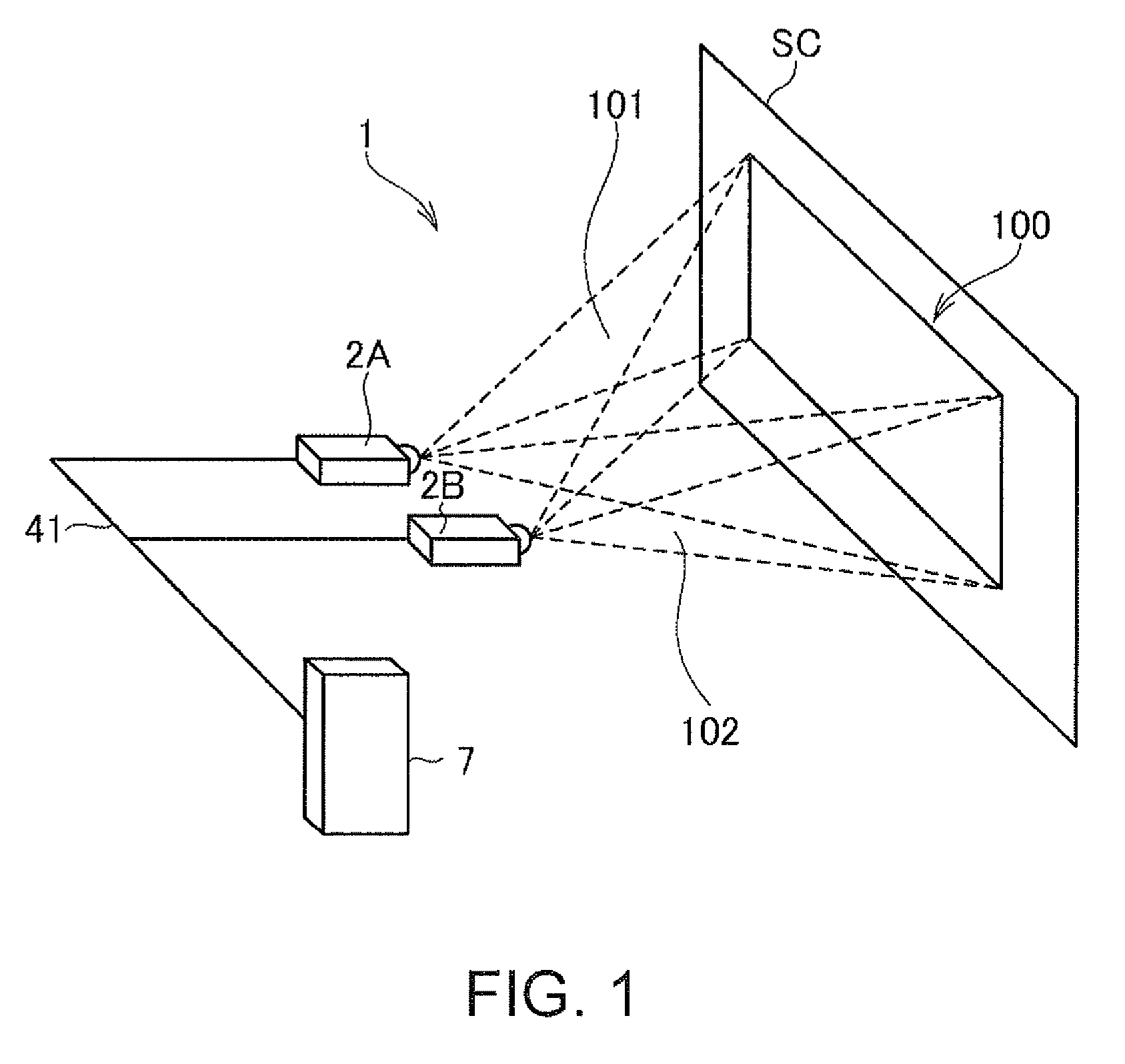 Projector and control method for the projector
