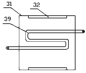 A steam turbine blade forming device