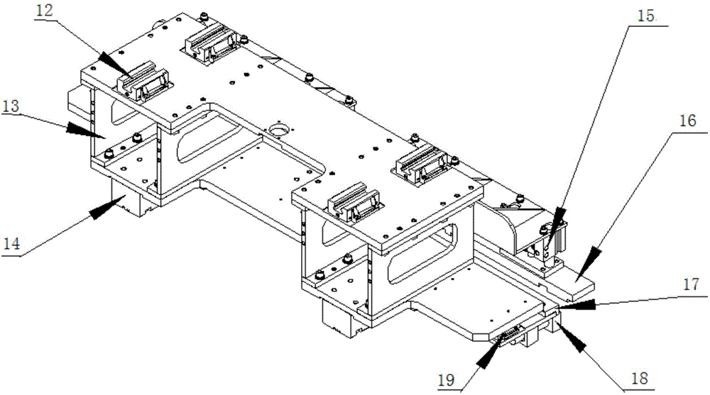 Aluminum plate liner meshing device