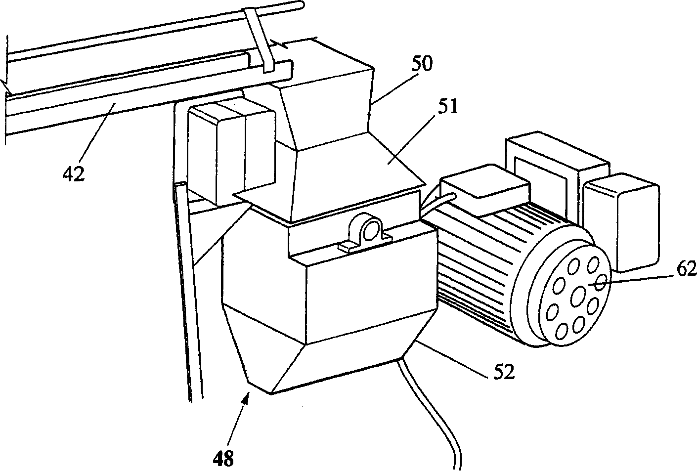 Method and apparatus for the manufacture of meat analogue product