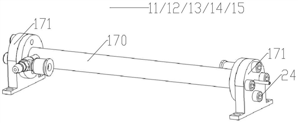 Continuous modification equipment and hydrophilic modification method for e-PTFE hollow fiber membrane filaments