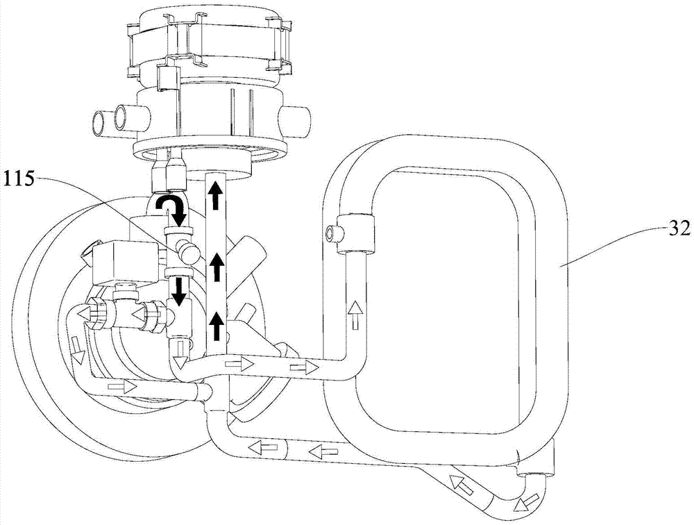 Heat pump type dishwasher