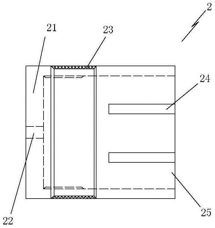 A sealing device and sealing method for an injection-production port of a microscopic displacement model