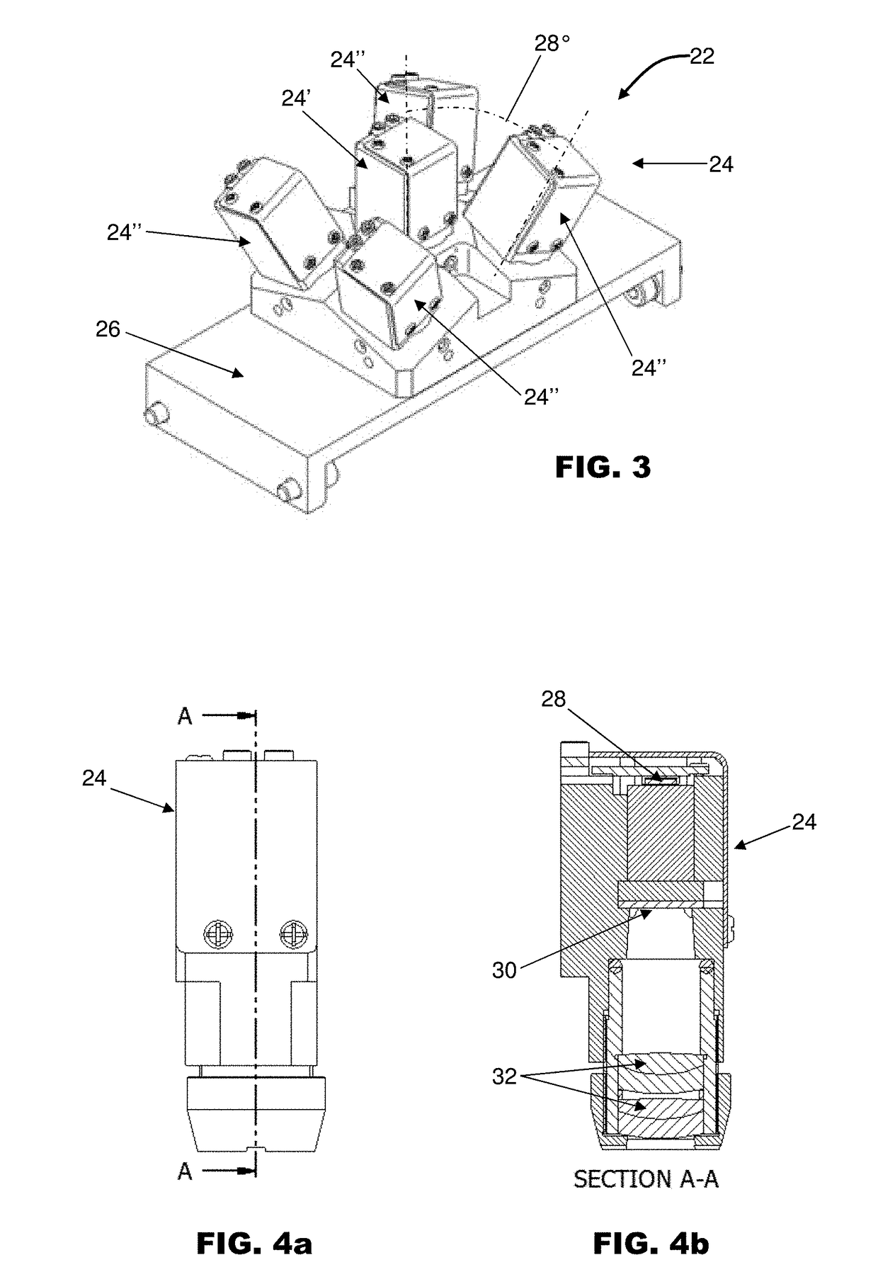 Active lens alignment system