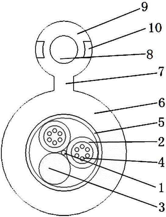 Electric optical cable