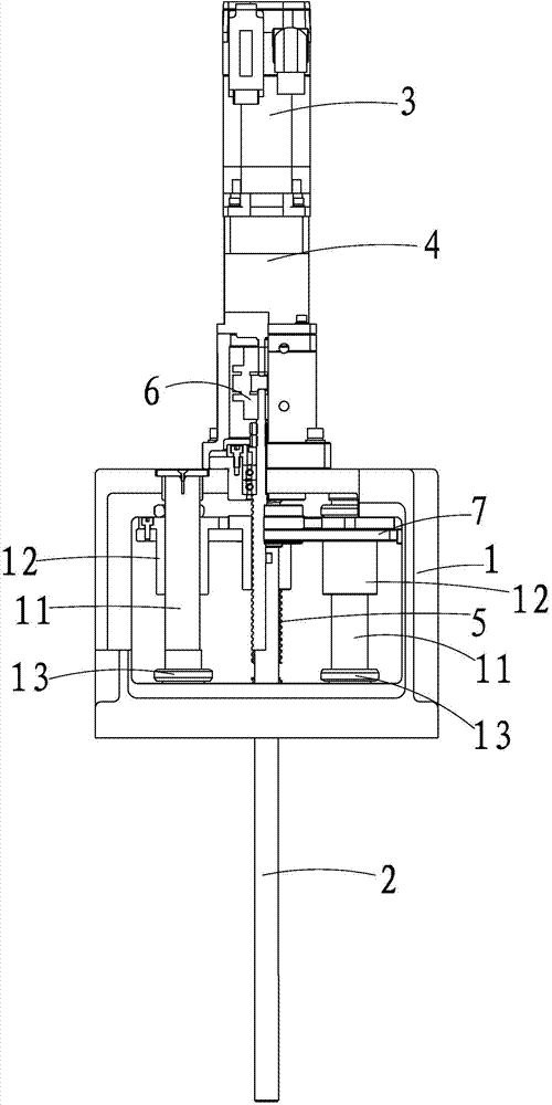 Honing feed expansion tool mechanism