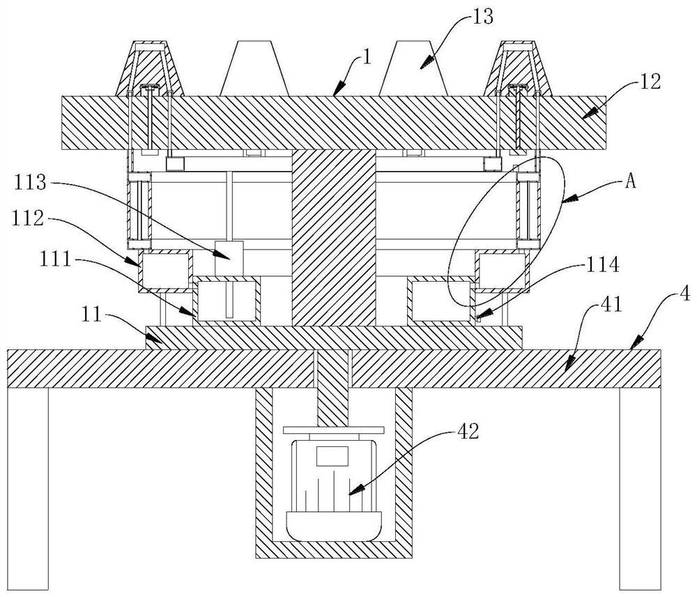 Efficient forming device for disposable paper cups