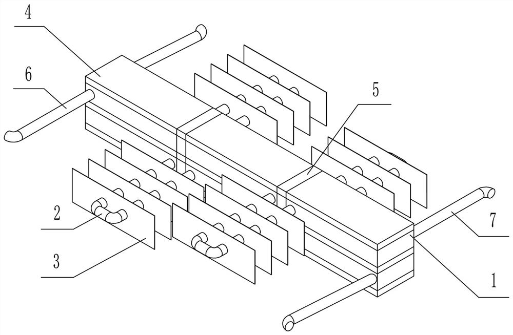 Refrigeration unit and its combined refrigeration device