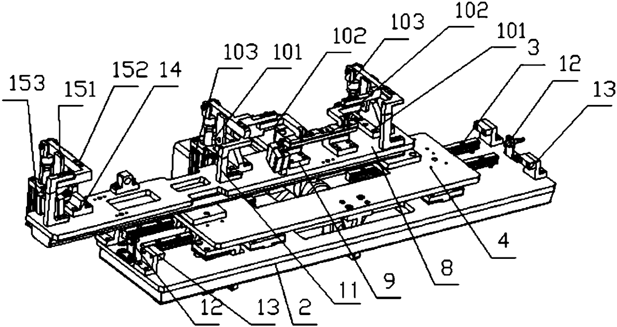 A feeding device for a spot welding machine