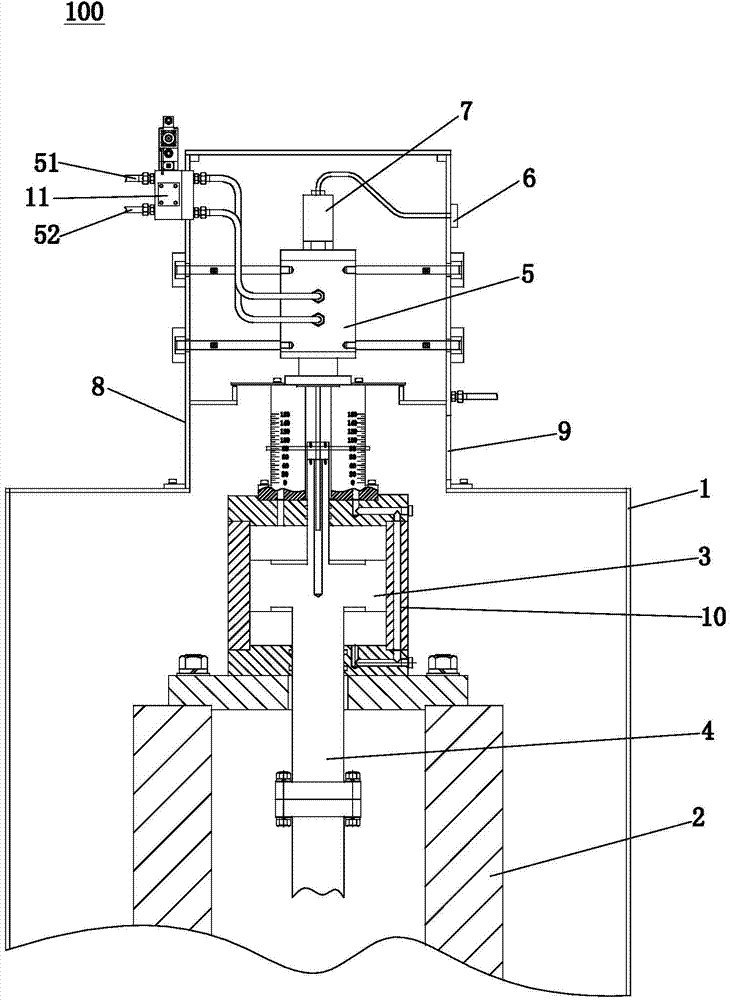 Blade electro-hydraulic adjustment method and device of high-oil-pressure control water turbine