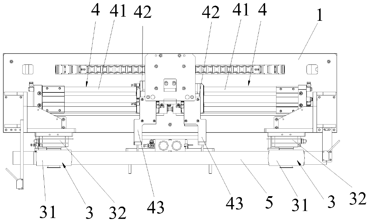 Automatic abrasive belt separating machine