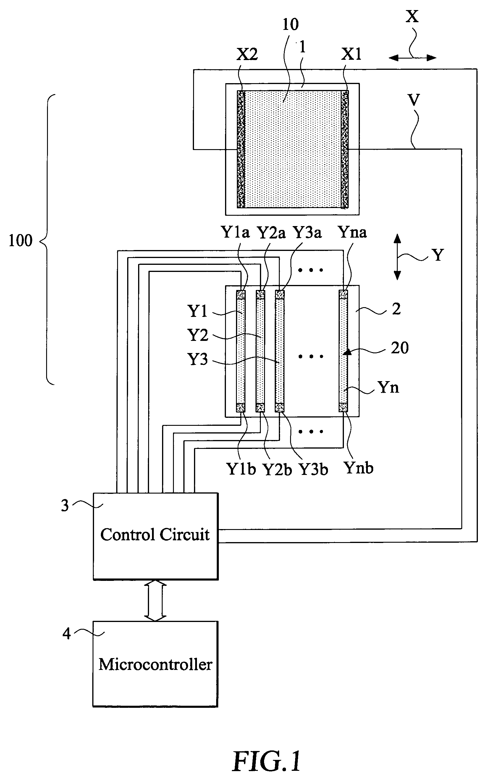 Touch position detection method for touch control device