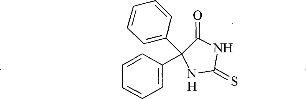 Method for preparing 5,5-diphenyl-2-thiohydantoin