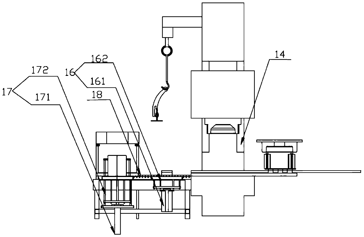 Integrated forming equipment and method for motor support