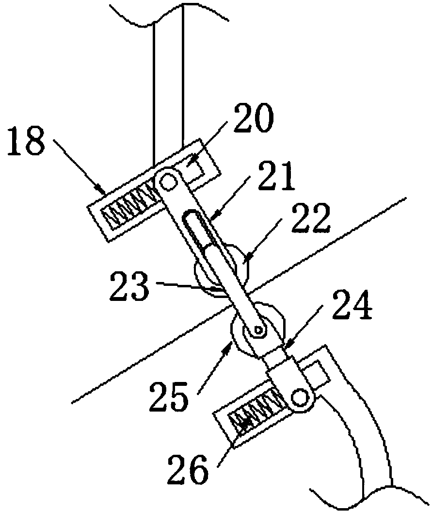 Cable wire peeling device