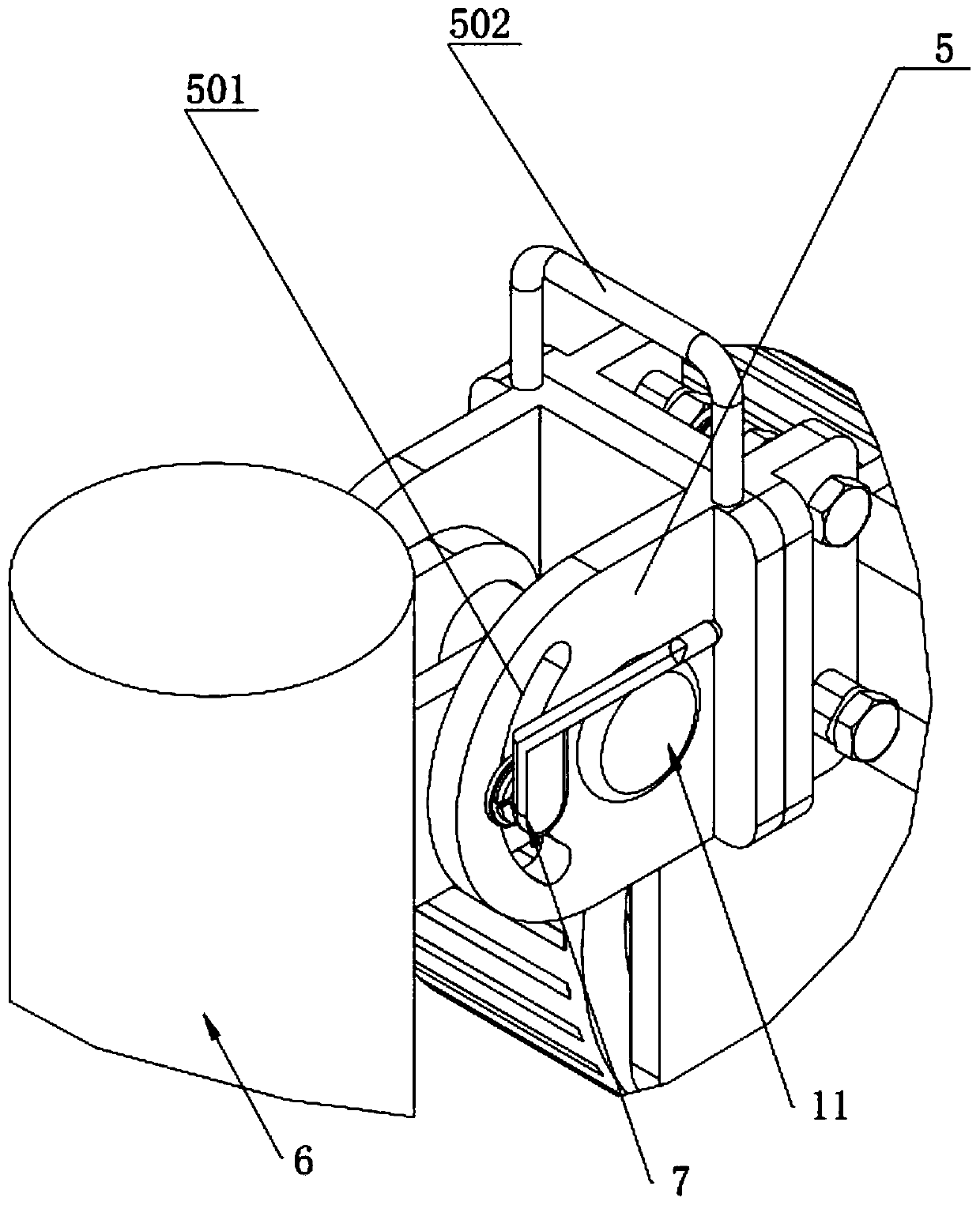 An Automatic Executing Mechanism Suitable for Residual Stress Relief Device