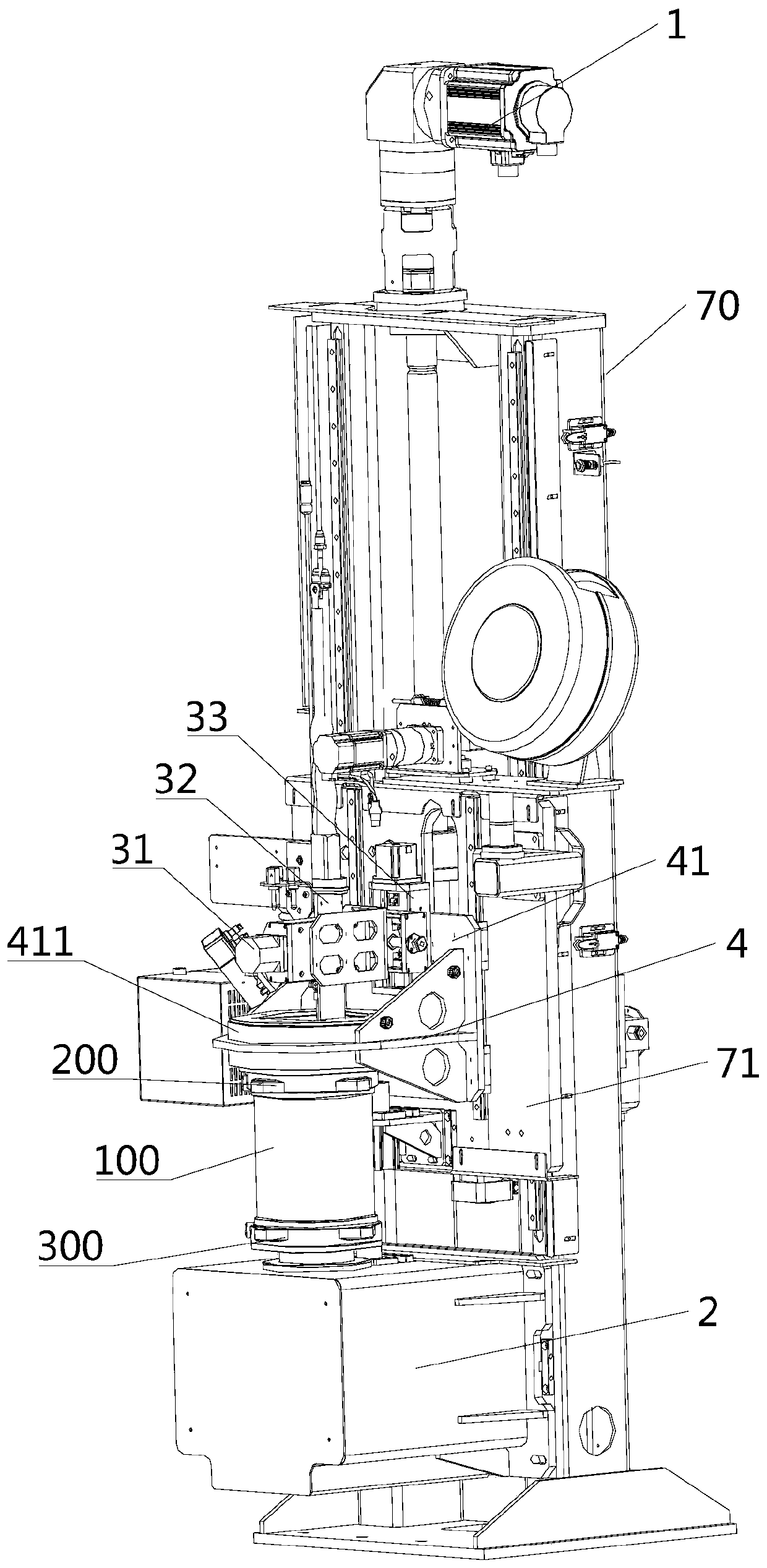 Positioning device, welding system and welding method