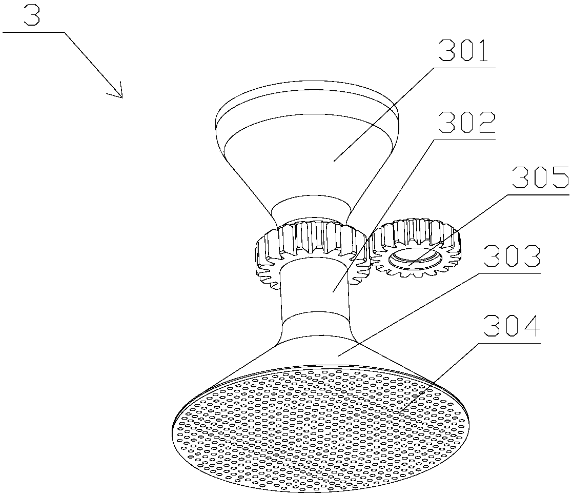 A 3D printing powder centrifugal supply, vibration compacting device and method