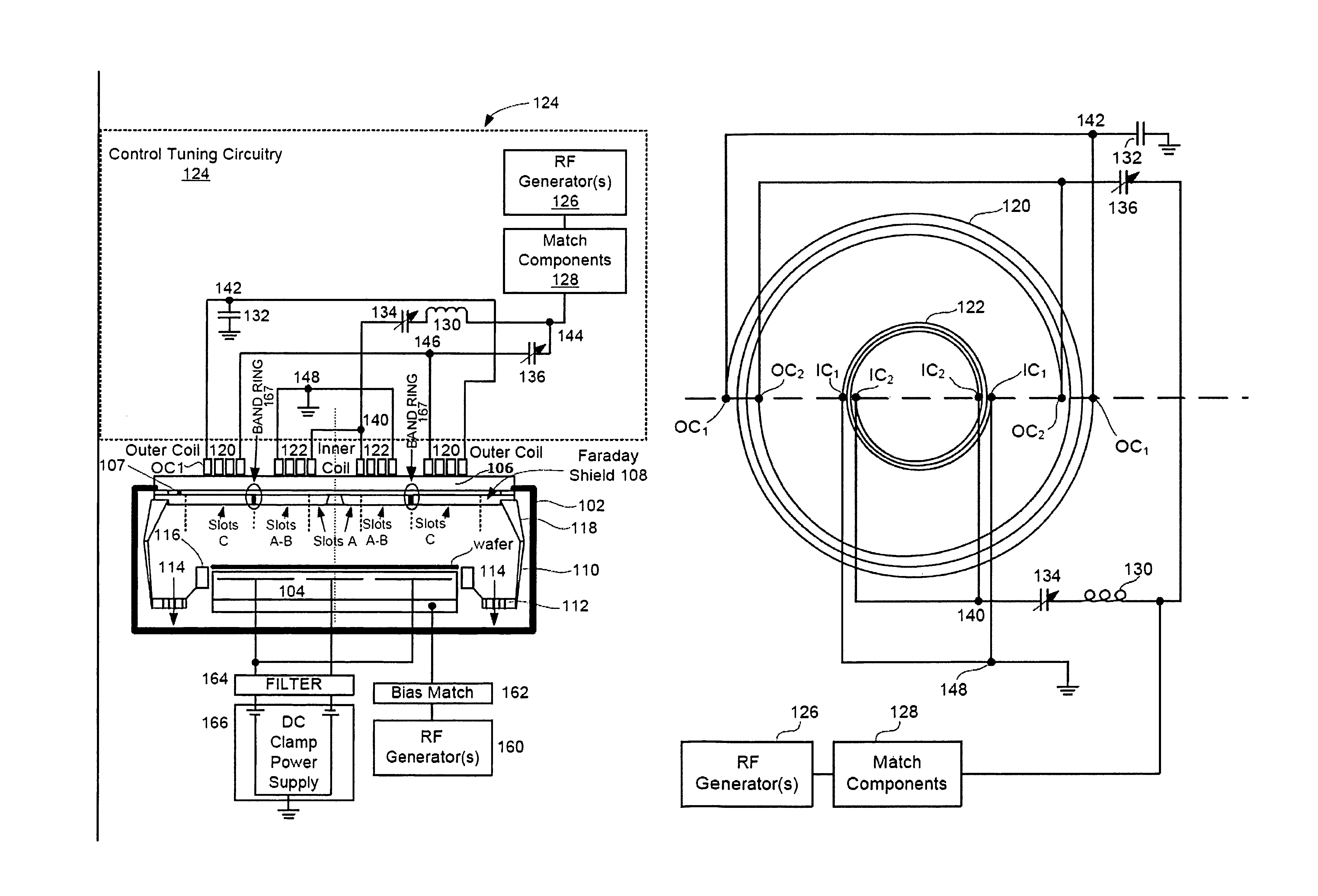 Faraday shield having plasma density decoupling structure between TCP coil zones