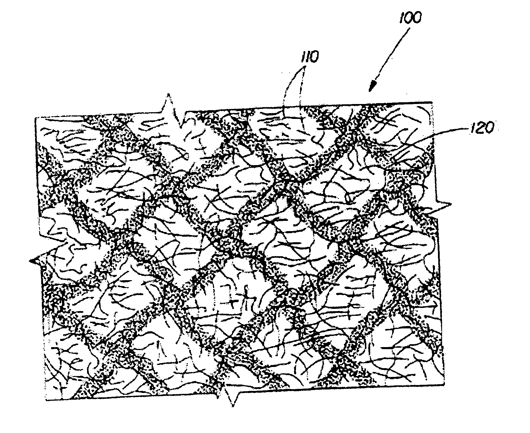 Nonwoven fibrous structure comprising synthetic fibers and hydrophilizing agent