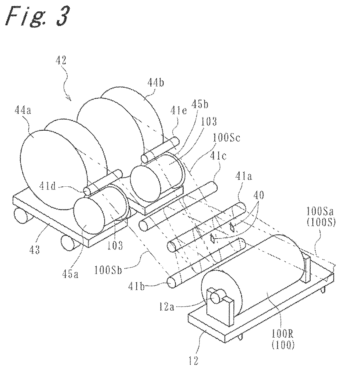 Method of forming topping sheet and apparatus thereof