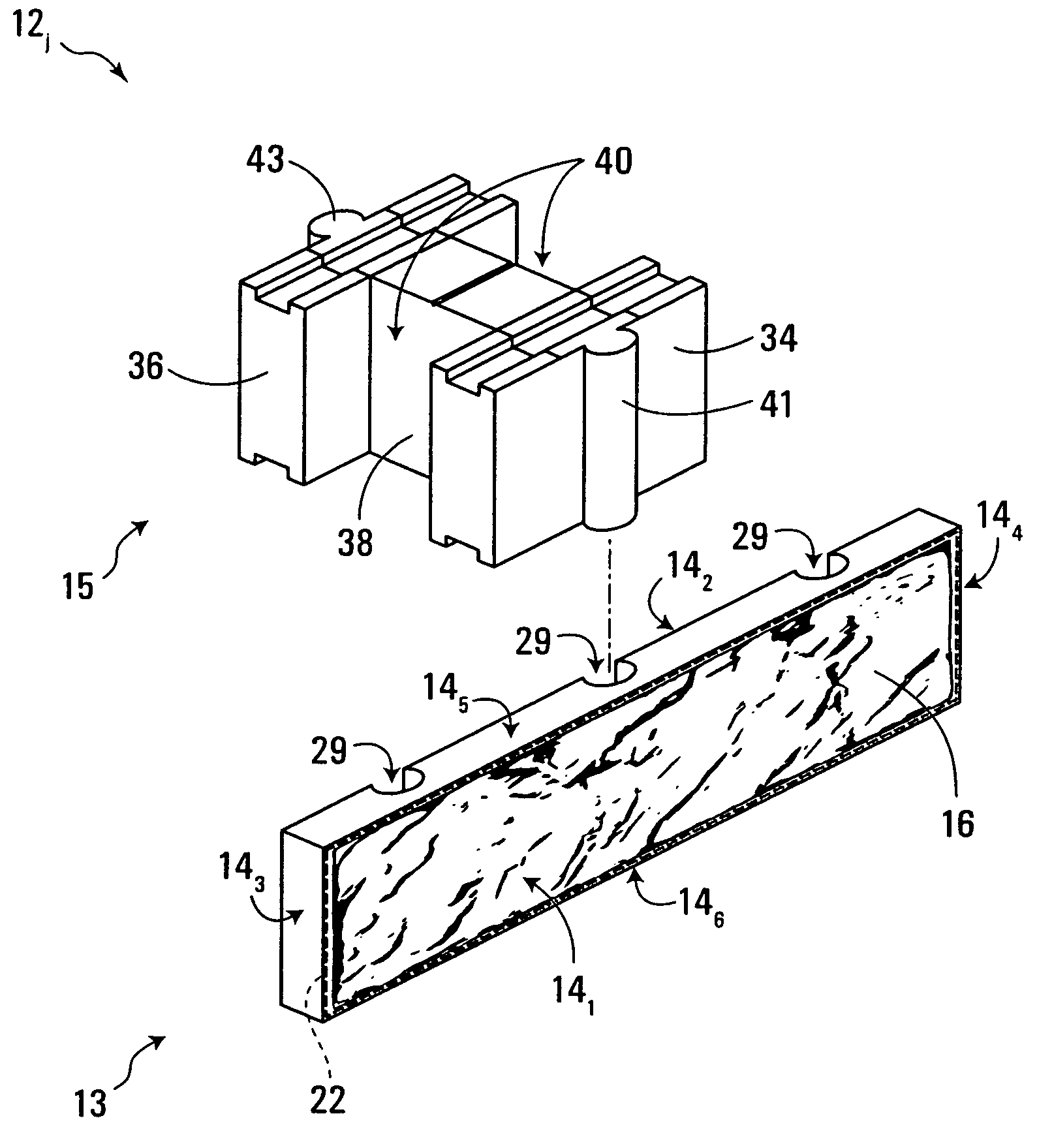 Concrete block system
