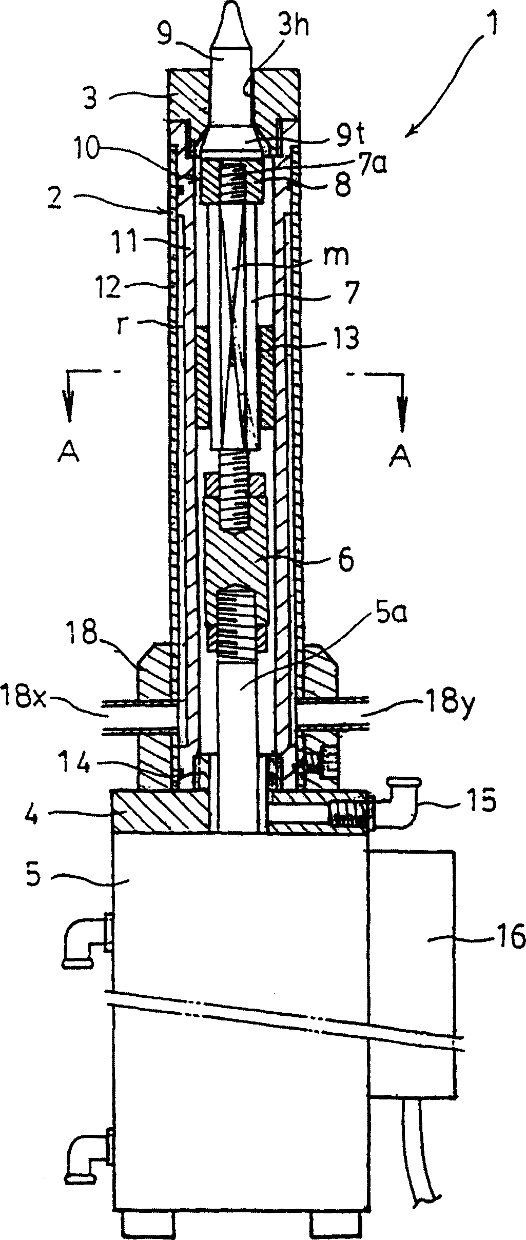 Device for welding nut or the like