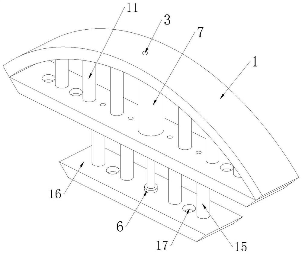 High-strength anti-collision beam for agricultural machinery