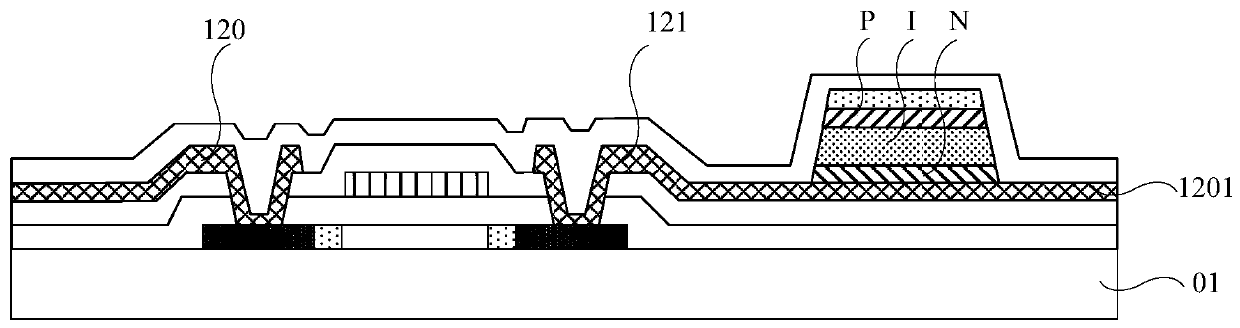 Array substrate and manufacturing method thereof, flat panel detector and imaging device