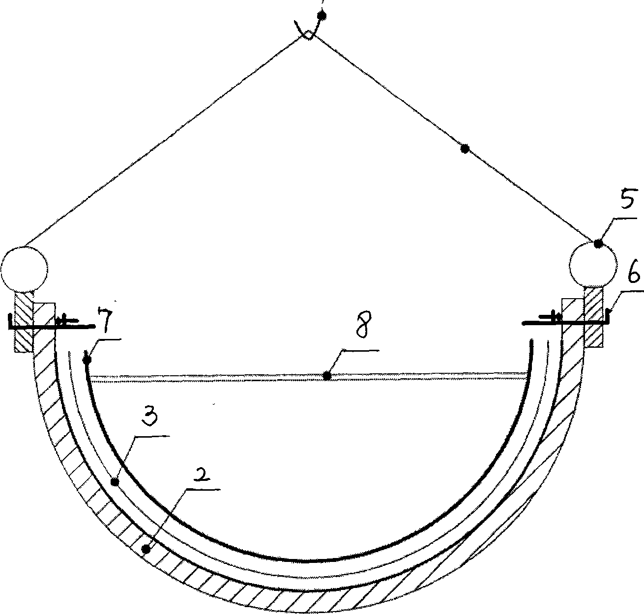 Method for manufacturing megawatt wind power generator blade root