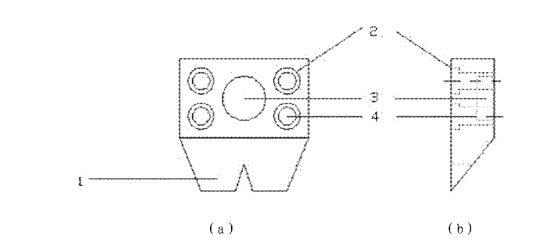 Piezoelectric detection device based on LSAW (laser surface acoustic wave) locating of PVDF (Polyvinylidene Fluoride) piezoelectric thin film